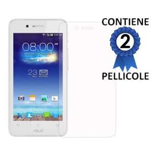 PELLICOLA PROTEGGI DISPLAY per ASUS PADFONE MINI 4.3" POLLICI CONFEZIONE 2 PEZZI