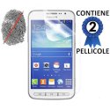 PELLICOLA PROTEGGI DISPLAY ANTI IMPRONTA per SAMSUNG I8580 GALAXY CORE ADVANCE CONFEZIONE 2 PEZZI