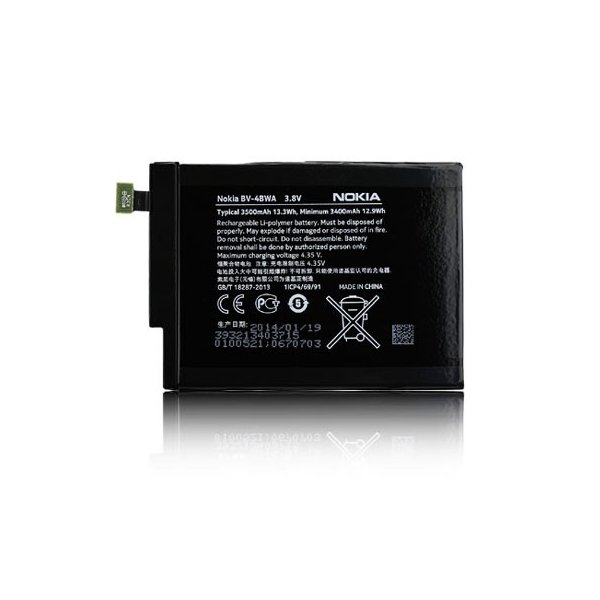 BATTERIA ORIGINALE NOKIA BV-4BWA per LUMIA 1320 - 3400 mAh LI-ION BULK