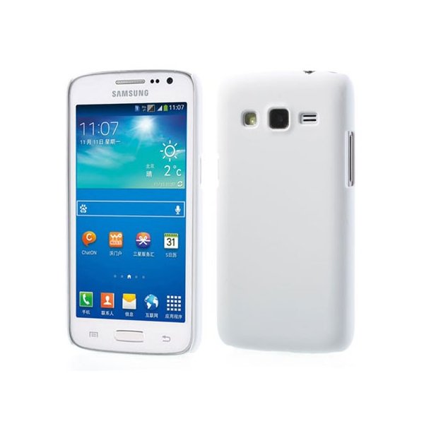 CUSTODIA BACK RIGIDA per SAMSUNG G3812 GALAXY WIN PRO COLORE BIANCO