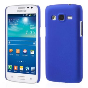 CUSTODIA BACK RIGIDA per SAMSUNG G3812 GALAXY WIN PRO COLORE BLU