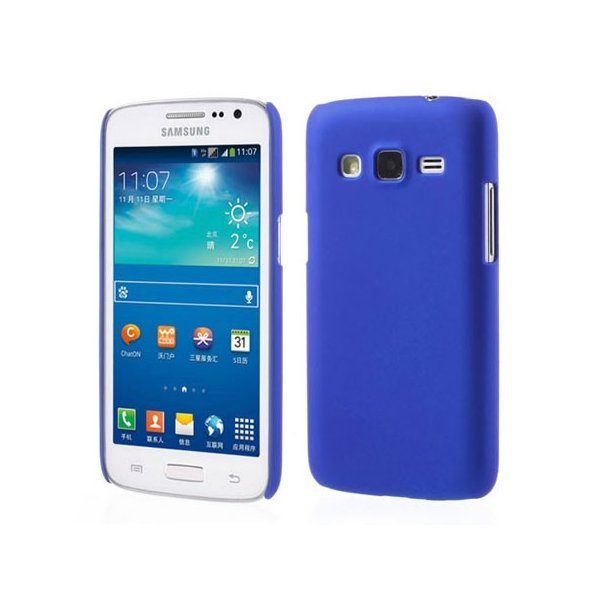 CUSTODIA BACK RIGIDA per SAMSUNG G3812 GALAXY WIN PRO COLORE BLU