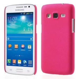 CUSTODIA BACK RIGIDA per SAMSUNG G3812 GALAXY WIN PRO COLORE FUCSIA