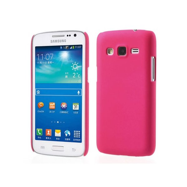 CUSTODIA BACK RIGIDA per SAMSUNG G3812 GALAXY WIN PRO COLORE FUCSIA