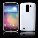 CUSTODIA GEL TPU SILICONE DOUBLE per LG G PRO 2, D837, D838, F350 COLORE BIANCO