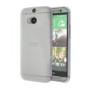 CUSTODIA BACK RIGIDA ULTRA SLIM DA 0,35mm per HTC ONE 2 ( M8 ), ONE M8s COLORE BIANCO