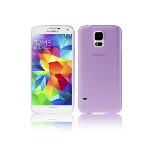 CUSTODIA BACK RIGIDA ULTRA SLIM DA 0,3mm per SAMSUNG G900F GALAXY S5, GALAXY S5 NEO G903F, GALAXY S5 PLUS COLORE VIOLA