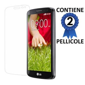 PELLICOLA PROTEGGI DISPLAY per LG G2 MINI CONFEZIONE 2 PEZZI