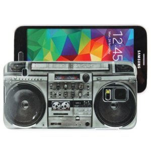 CUSTODIA BACK RIGIDA per SAMSUNG G900F GALAXY S5, GALAXY S5 NEO G903F, GALAXY S5 PLUS FANTASIA RADIO RETRO'