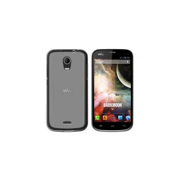 CUSTODIA GEL TPU SILICONE per WIKO DARKMOON COLORE BIANCO