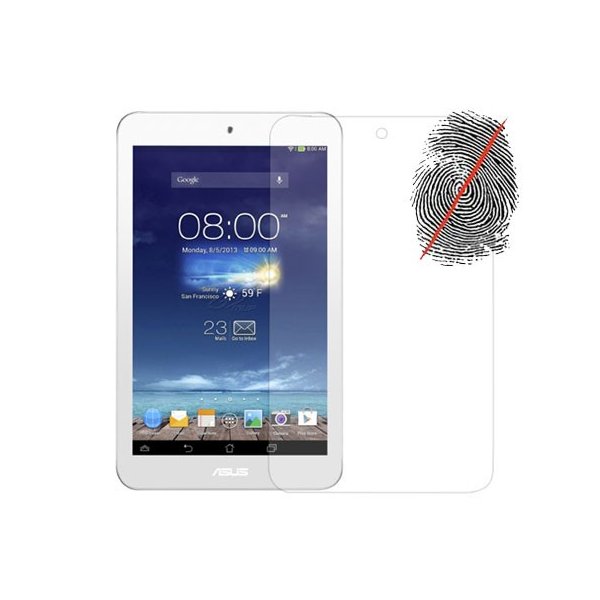 PELLICOLA PROTEGGI DISPLAY ANTIMPRONTA per ASUS MEMO PAD 8, ME180A, 8" POLLICI