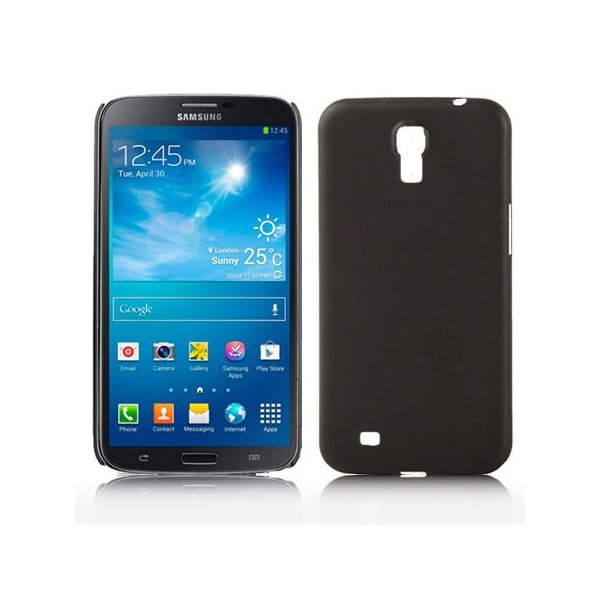 CUSTODIA BACK RIGIDA ULTRA SLIM DA 0,3mm per SAMSUNG I9200 GALAXY MEGA 6.3" POLLICI, I9205 COLORE NERO