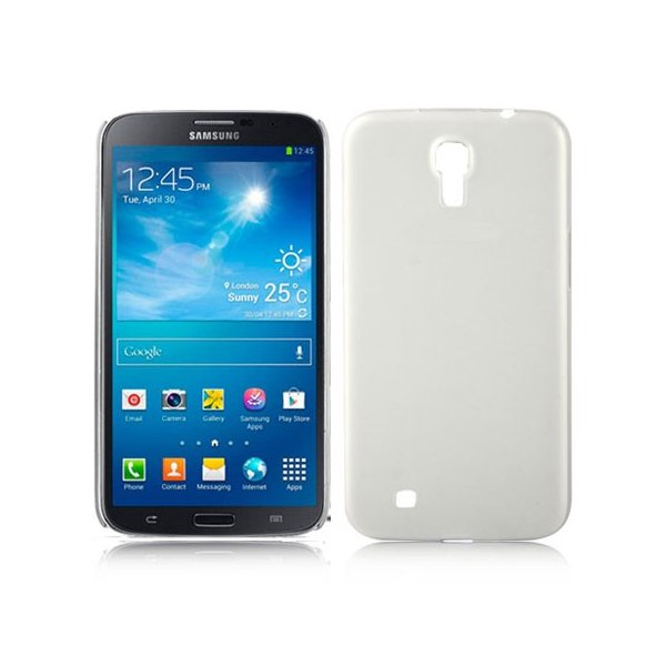 CUSTODIA BACK RIGIDA ULTRA SLIM DA 0,3mm per SAMSUNG I9200 GALAXY MEGA 6.3" POLLICI, I9205 COLORE BIANCO