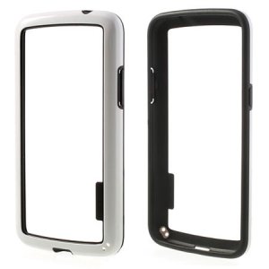 CUSTODIA BUMPER GEL TPU SILICONE per SAMSUNG G7106 GALAXY GRAND 2, G7100, G7102, G7105 COLORE BIANCO