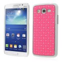 CUSTODIA BACK RIGIDA CON BRILLANTINI per SAMSUNG G7106 GALAXY GRAND 2, G7100, G7102, G7105 COLORE ROSA