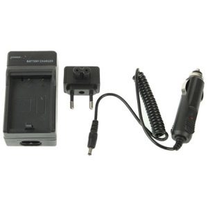 CARICATORE DA TAVOLO + CAVO AUTO INTEGRATO per FUJIFILM NP-950