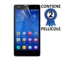 PELLICOLA PROTEGGI DISPLAY per HUAWEI HONOR 3C CONFEZIONE 2 PEZZI