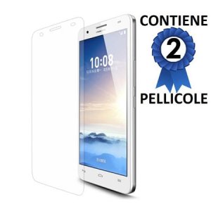 PELLICOLA PROTEGGI DISPLAY per HUAWEI HONOR 3X G750 CONFEZIONE 2 PEZZI