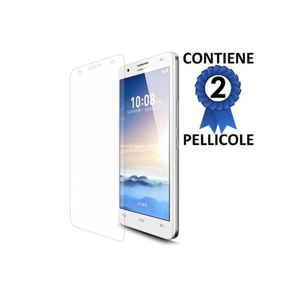 PELLICOLA PROTEGGI DISPLAY per HUAWEI HONOR 3X G750 CONFEZIONE 2 PEZZI