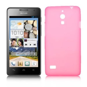 CUSTODIA GEL TPU SILICONE per HUAWEI ASCEND G526 COLORE ROSA