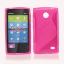 CUSTODIA GEL TPU SILICONE DOUBLE per NOKIA X, X+ COLORE ROSA