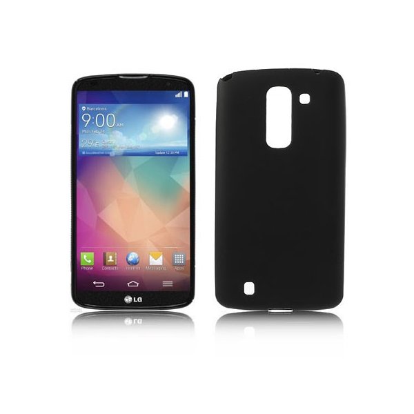 CUSTODIA GEL TPU SILICONE per LG G PRO 2, D837, D838, F350 COLORE NERO