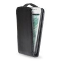 CUSTODIA FLIP VERTICALE PELLE per WIKO CINK SLIM COLORE NERO