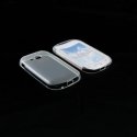 CUSTODIA GEL TPU SILICONE per SAMSUNG REX 90 S5292 COLORE BIANCO