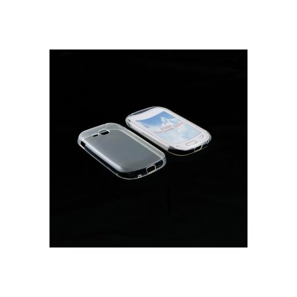 CUSTODIA GEL TPU SILICONE per SAMSUNG REX 90 S5292 COLORE BIANCO