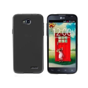 CUSTODIA GEL TPU SILICONE per  LG L90 DUAL D410 COLORE NERO