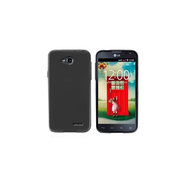 CUSTODIA GEL TPU SILICONE per  LG L90 DUAL D410 COLORE NERO