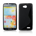 CUSTODIA GEL TPU SILICONE DOUBLE per LG L90 L90 DUAL D410 COLORE NERO