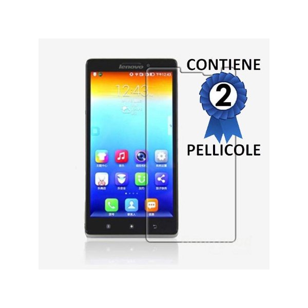 PELLICOLA PROTEGGI DISPLAY per LENOVO VIBE Z K910 CONFEZIONE 2 PEZZI