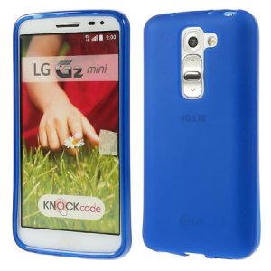 CUSTODIA GEL TPU SILICONE per LG G2 MINI COLORE BLU