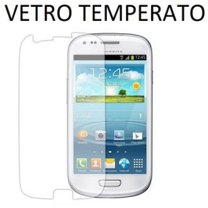 PELLICOLA PROTEGGI DISPLAY VETRO TEMPERATO 0,33mm per SAMSUNG I8190 GALAXY S3 MINI, I8200 GALAXY S3 MINI VE