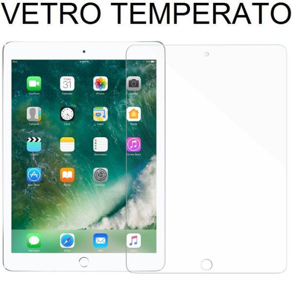 PELLICOLA per APPLE IPAD 2018, IPAD 2017, IPAD PRO 9.7, IPAD AIR 2, IPAD AIR - PROTEGGI DISPLAY IN VETRO TEMPERATO 0,33mm