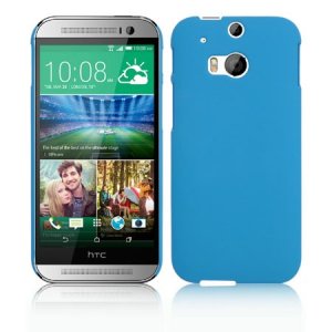 CUSTODIA BACK RIGIDA per HTC ONE 2 ( M8 ), ONE M8s COLORE BLU