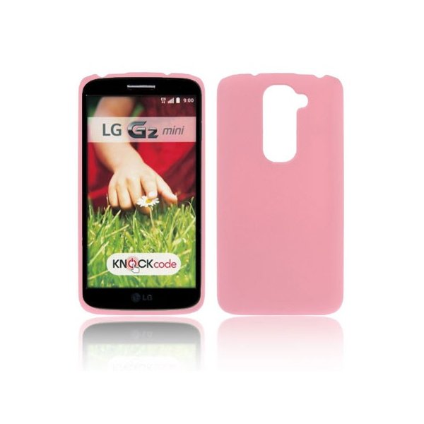 CUSTODIA BACK RIGIDA per LG G2 MINI COLORE ROSA