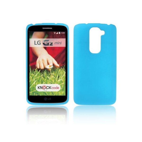 CUSTODIA BACK RIGIDA per LG G2 MINI COLORE AZZURRO