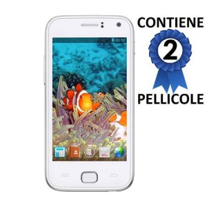 PELLICOLA PROTEGGI DISPLAY per NGM WEMOVE WILCO CONFEZIONE 2 PEZZI