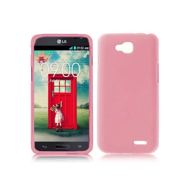 CUSTODIA BACK RIGIDA per LG L90 DUAL D410 COLORE ROSA