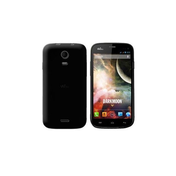 CUSTODIA GEL TPU SILICONE per WIKO DARKMOON COLORE NERO