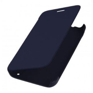 CUSTODIA FLIP ORIZZONTALE ULTRA SLIM per HTC ONE 2 ( M8 ), ONE M8s COLORE BLU (NO RIMOZIONE COVER)