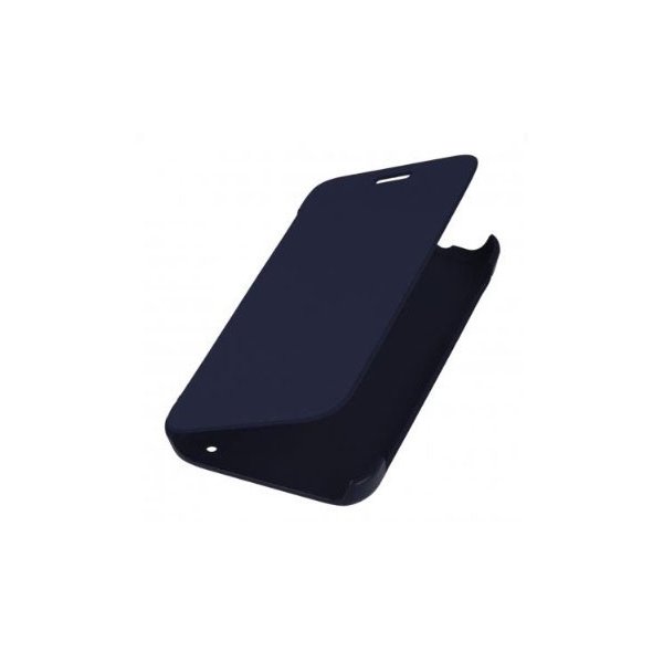 CUSTODIA FLIP ORIZZONTALE ULTRA SLIM per HTC ONE 2 ( M8 ), ONE M8s COLORE BLU (NO RIMOZIONE COVER)