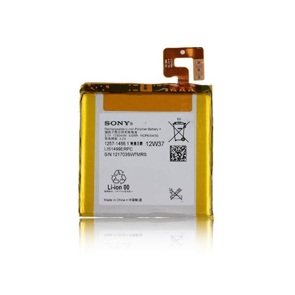 BATTERIA ORIGINALE SONY LIS1499ERPC per XPERIA T, LT30P, LT30A 1780 mAh LI-ION BULK