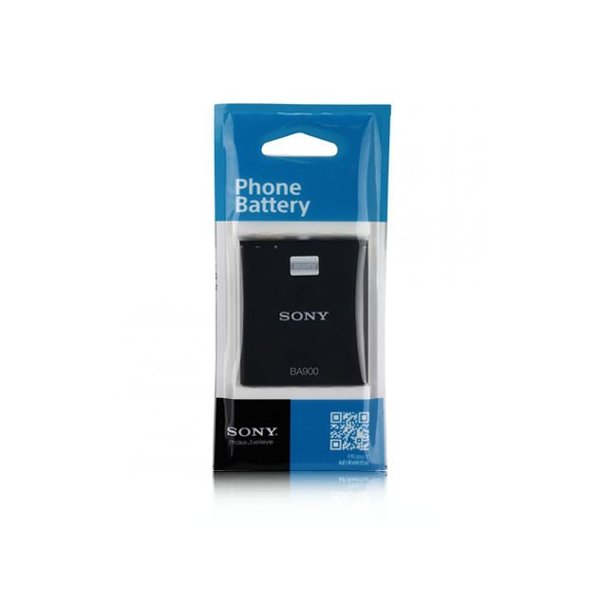 BATTERIA ORIGINALE SONY BA-900 per XPERIA J ST26I, XPERIA TX LT29I 1700mAh LI-ION BLISTER SEGUE COMPATIBILITA'..