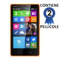 PELLICOLA PROTEGGI DISPLAY per NOKIA X2 DUAL SIM CONFEZIONE 2 PEZZI