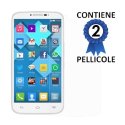 PELLICOLA PROTEGGI DISPLAY per ALCATEL ONE TOUCH POP C9, OT-7047 CONFEZIONE 2 PEZZI