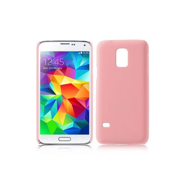 CUSTODIA BACK RIGIDA per SAMSUNG G800 GALAXY S5 MINI COLORE ROSA