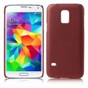 CUSTODIA BACK RIGIDA per SAMSUNG G800 GALAXY S5 MINI COLORE ROSSO